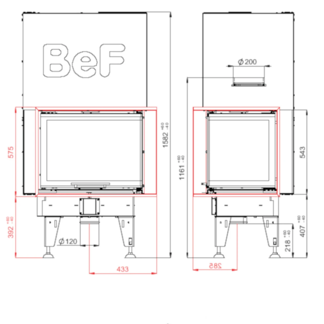 Therm V8CP Eck-Kamineinsatz Rechts 8kW Hebetür 6 Therm V8CP Eck-Kamineinsatz Rechts 8kW Hebetür – Bild 4