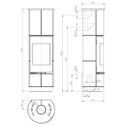 Delia Plus Serpentino Stein Kaminofen 7kW -Derofenfuchs Verkäufe thorma delia plus serpentino masse 1280x1280