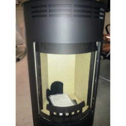 Andorra Exclusive Drehbarer Kaminofen 7kW Schwarz -Derofenfuchs Verkäufe thorma design andorra exclusiv schwarz kaminofen detail2 1280x1280