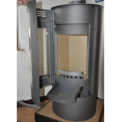 Andorra Kaminofen Gussgrau 7kW -Derofenfuchs Verkäufe thorma design andorra grau detail1 1280x1280