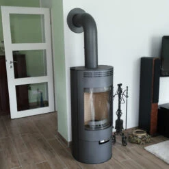 Andorra Kaminofen Gussgrau 7kW -Derofenfuchs Verkäufe thorma design andorra grau int 1280x1280