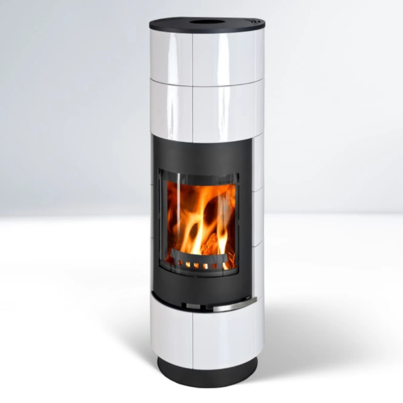 Delia Speicher-Kaminofen Mit Weißen Kacheln 7kW 3 Delia Speicher-Kaminofen Mit Weißen Kacheln 7kW