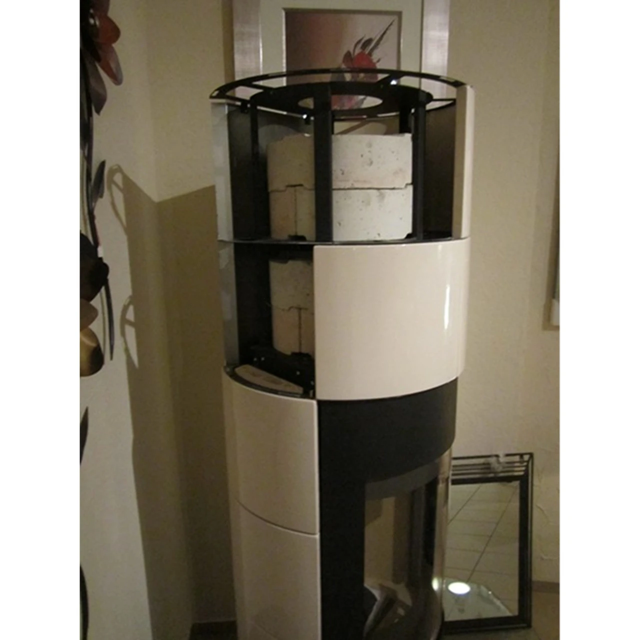 Delia Speicher-Kaminofen Mit Weißen Kacheln 7kW 22 Delia Speicher-Kaminofen Mit Weißen Kacheln 7kW – Bild 20