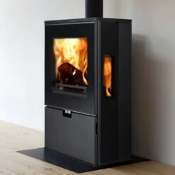 Wiesbaden Panorama Kaminofen 8kW Schwarz -Derofenfuchs Verkäufe thorma design design wiesbaden tit 1280x1280