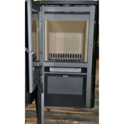 Falun Weiß Emailliert Kaminofen 8kW 13 Falun Weiß Emailliert Kaminofen 8kW -Derofenfuchs Verkäufe thorma design falun grau offen 1280x1280 1