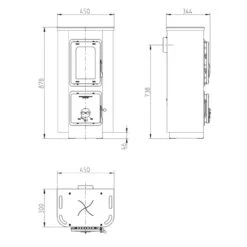 Merano AT Kaminofen 5KW Dauerbrandofen -Derofenfuchs Verkäufe thorma design merano kaminofen masse 1280x1280