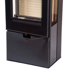 Wiesbaden Panorama Kaminofen 8kW Schwarz -Derofenfuchs Verkäufe thorma design wiesbaden detail3 1280x1280