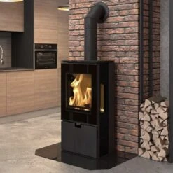 Wiesbaden Panorama Kaminofen 8kW Schwarz -Derofenfuchs Verkäufe thorma exclusive wiesbaden kaminofen web1 1280x1280