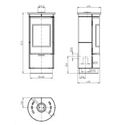 Andorra Serpentino Extra 7kW Kaminofen -Derofenfuchs Verkäufe thorma kaminofen andorra serpentino extra masse 1280x1280