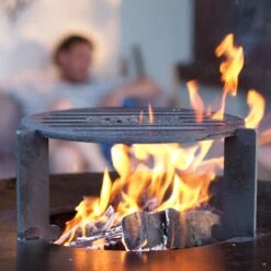 Gartenkamin Plancha Grill PIO100 Schwarz -Derofenfuchs Verkäufe top plancha grillaufsatz feuercampus365 web3 1280x1280