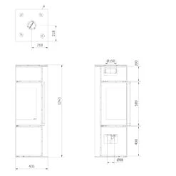 Tora S Nero Assoluto Eck-Kaminofen 8kW Schwarz 14 Tora S Nero Assoluto Eck-Kaminofen 8kW Schwarz -Derofenfuchs Verkäufe tora s kaminofen nero assoluto black masse1 1280x1280