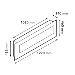 Trivero 130 SMART FH LED Wandkamin Einbaukamin -Derofenfuchs Verkäufe trivero 130 wandkamin elektrischer kamin masse 1280x1280