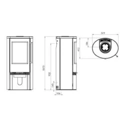 TT21R Kaminofen In Schwarz 5kW 16 TT21R Kaminofen In Schwarz 5kW -Derofenfuchs Verkäufe tt21r schwarz standard masse 1280x1280