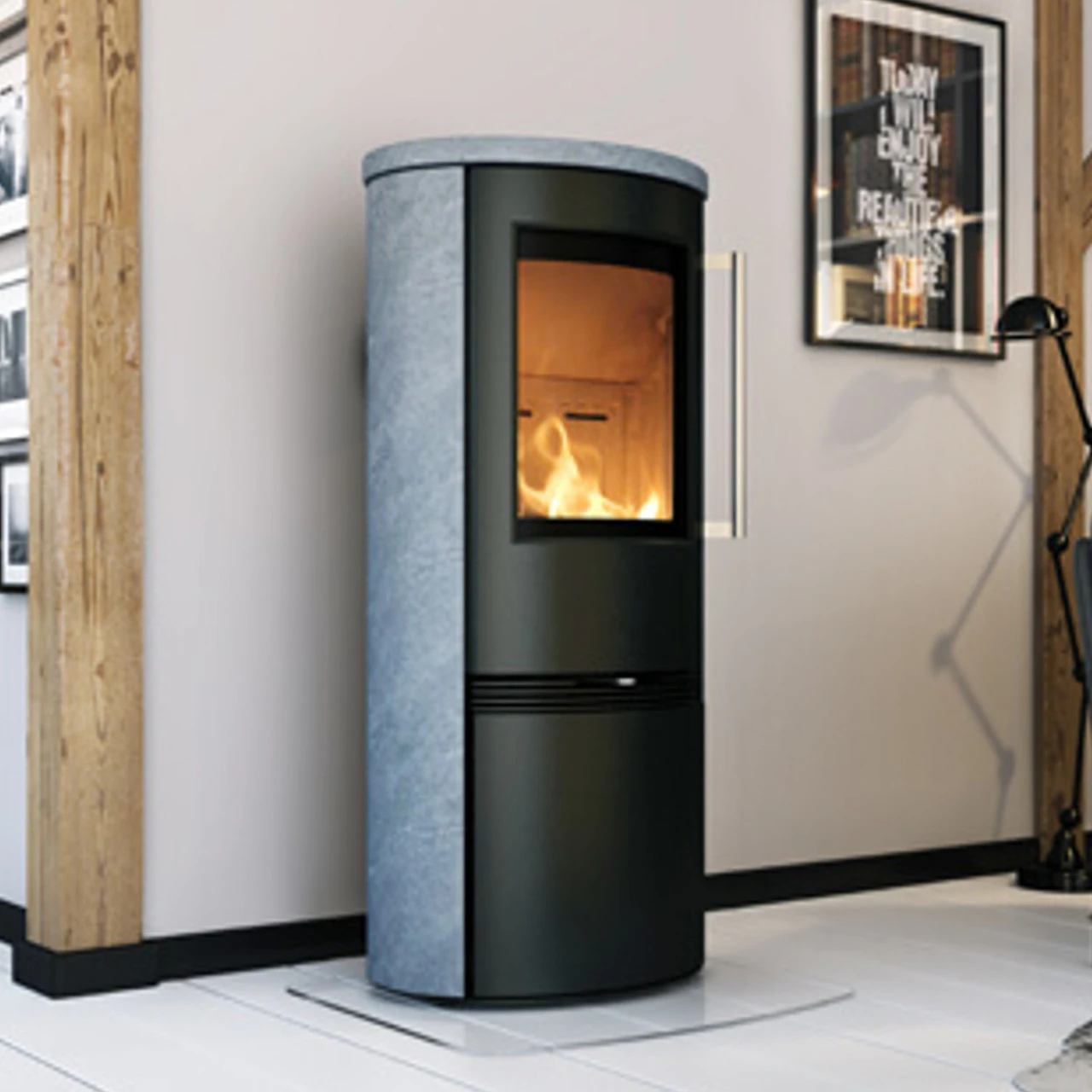 TT21RHS Kaminofen 5kW Speckstein 5 TT21RHS Kaminofen 5kW Speckstein – Bild 3