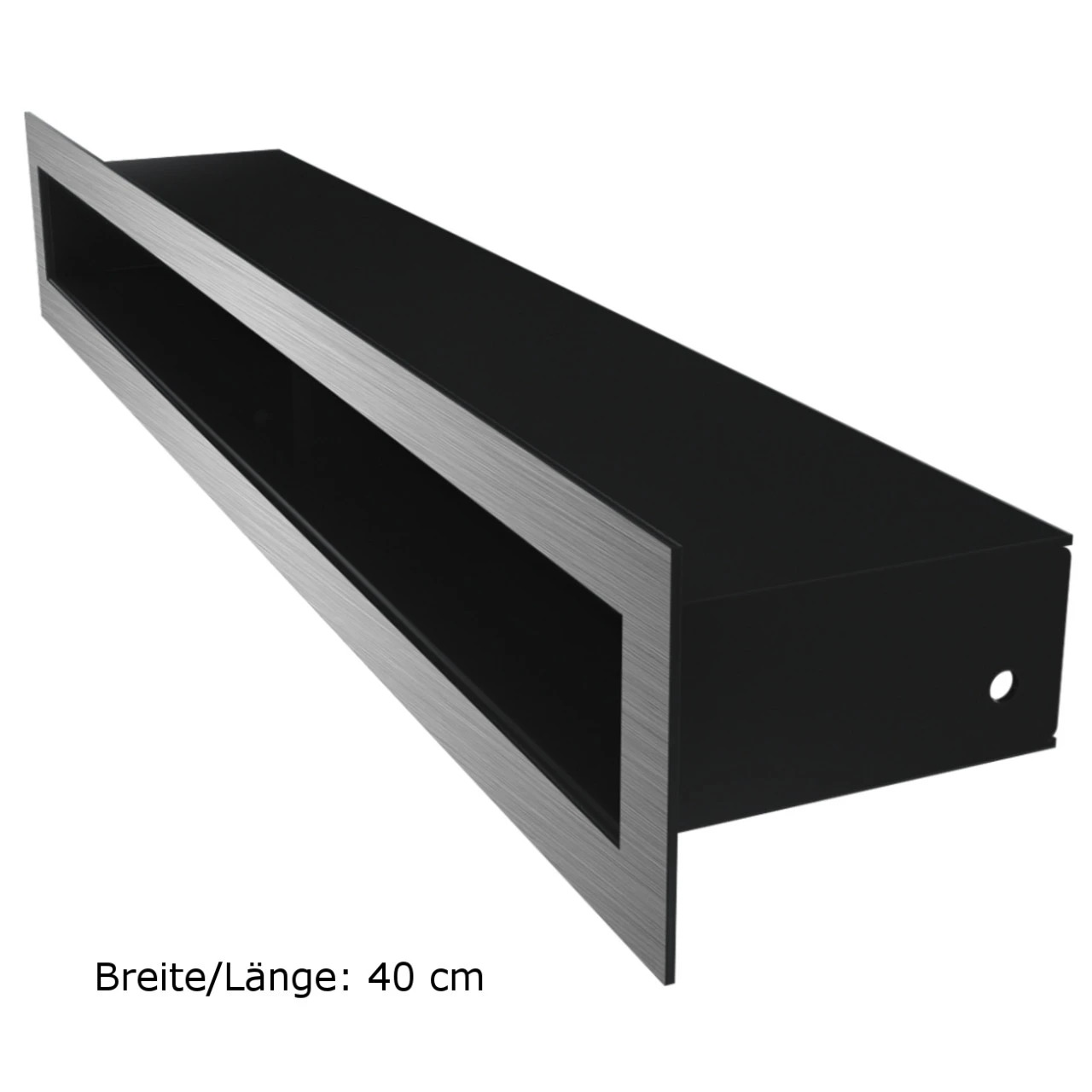 Luftleiste TUNNEL Geschliffener Stahl Verschiedene Größen 6 Luftleiste TUNNEL Geschliffener Stahl Verschiedene Größen – Bild 4