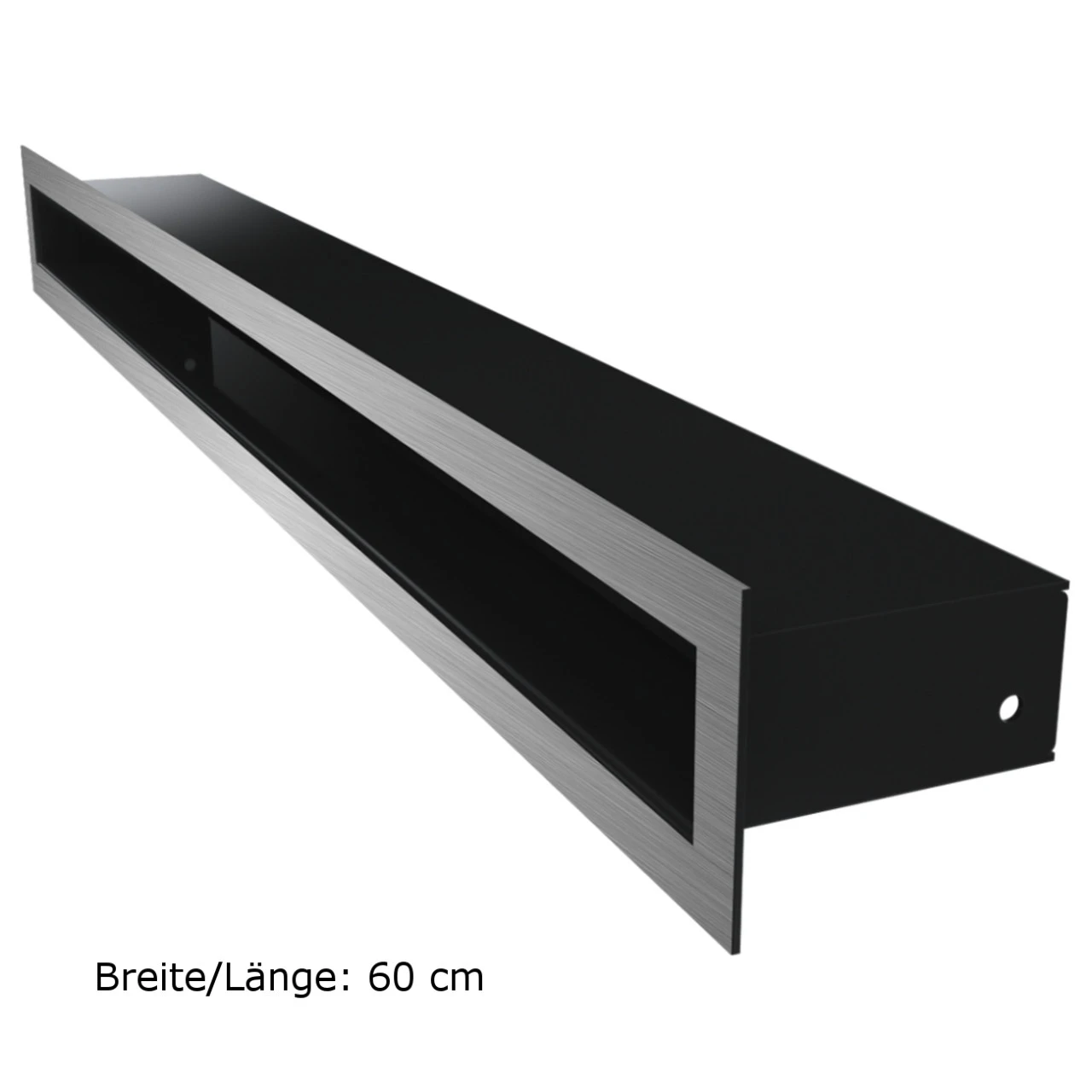 Luftleiste TUNNEL Geschliffener Stahl Verschiedene Größen 7 Luftleiste TUNNEL Geschliffener Stahl Verschiedene Größen – Bild 5