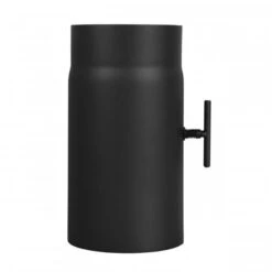 Verlängerungsrohr Länge 250 Mm Mit Eingebauter Drosselklappe 130 Mm Ø