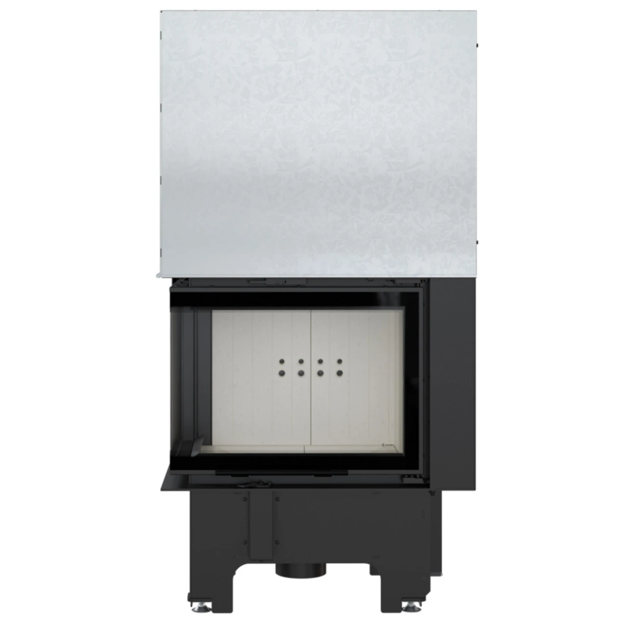 Eck-Kamineinsatz VNL Links 9kW Mit Hebetür 4 Eck-Kamineinsatz VNL Links 9kW Mit Hebetür – Bild 2