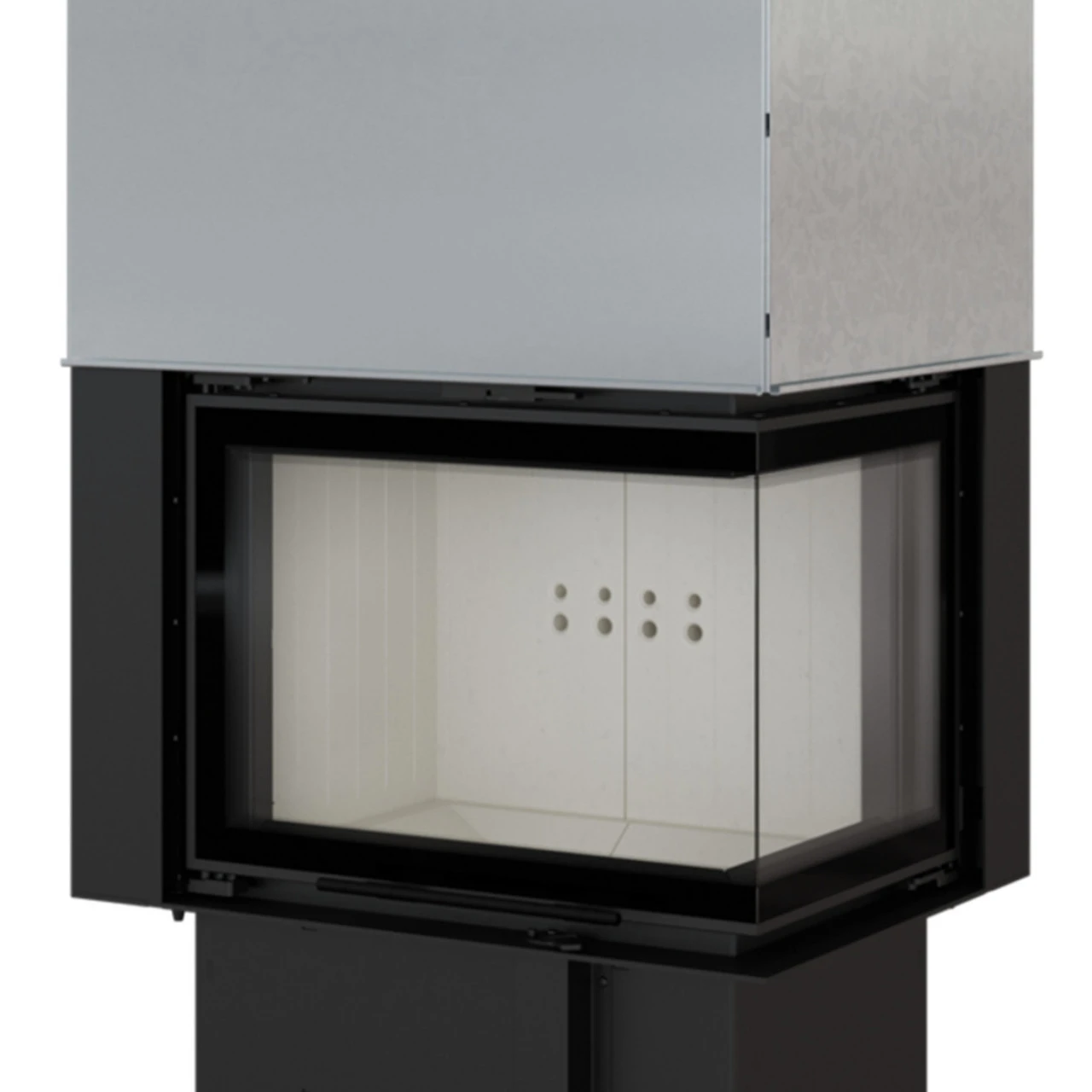 Eck-Kamineinsatz VNP Rechts 9kW Mit Hebetür 6 Eck-Kamineinsatz VNP Rechts 9kW Mit Hebetür – Bild 4