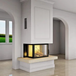 Volcano 3PL Kamineinsatz 11kW Dreiseitig Verglast -Derofenfuchs Verkäufe volcano 3pl int 1280x1280