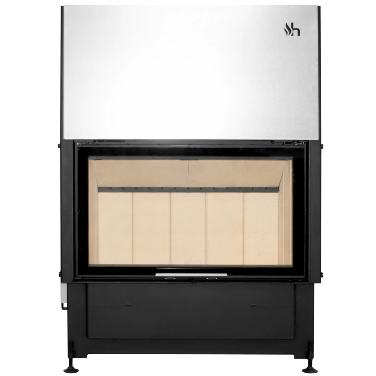 Warmluft- Kamineinsatz Volcano BTH 11kw Und Rahmenloser Hebetür 6 Warmluft- Kamineinsatz Volcano BTH 11kw Und Rahmenloser Hebetür – Bild 4