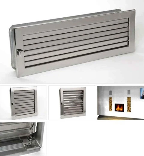 CB-Warmluftgitter Edelstahl Matt In Verschiedenen Größen 6 CB-Warmluftgitter Edelstahl Matt In Verschiedenen Größen – Bild 4