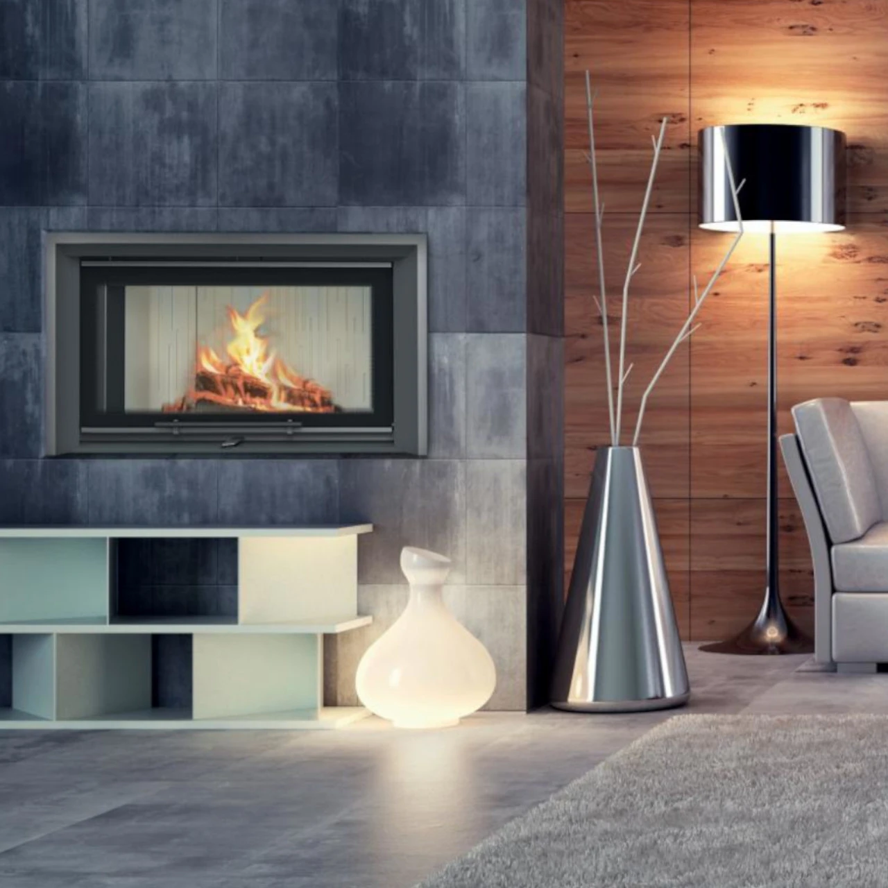 Aquatic WHV100 Wasserführender Kamineinsatz 14kW 4 Aquatic WHV100 Wasserführender Kamineinsatz 14kW – Bild 2