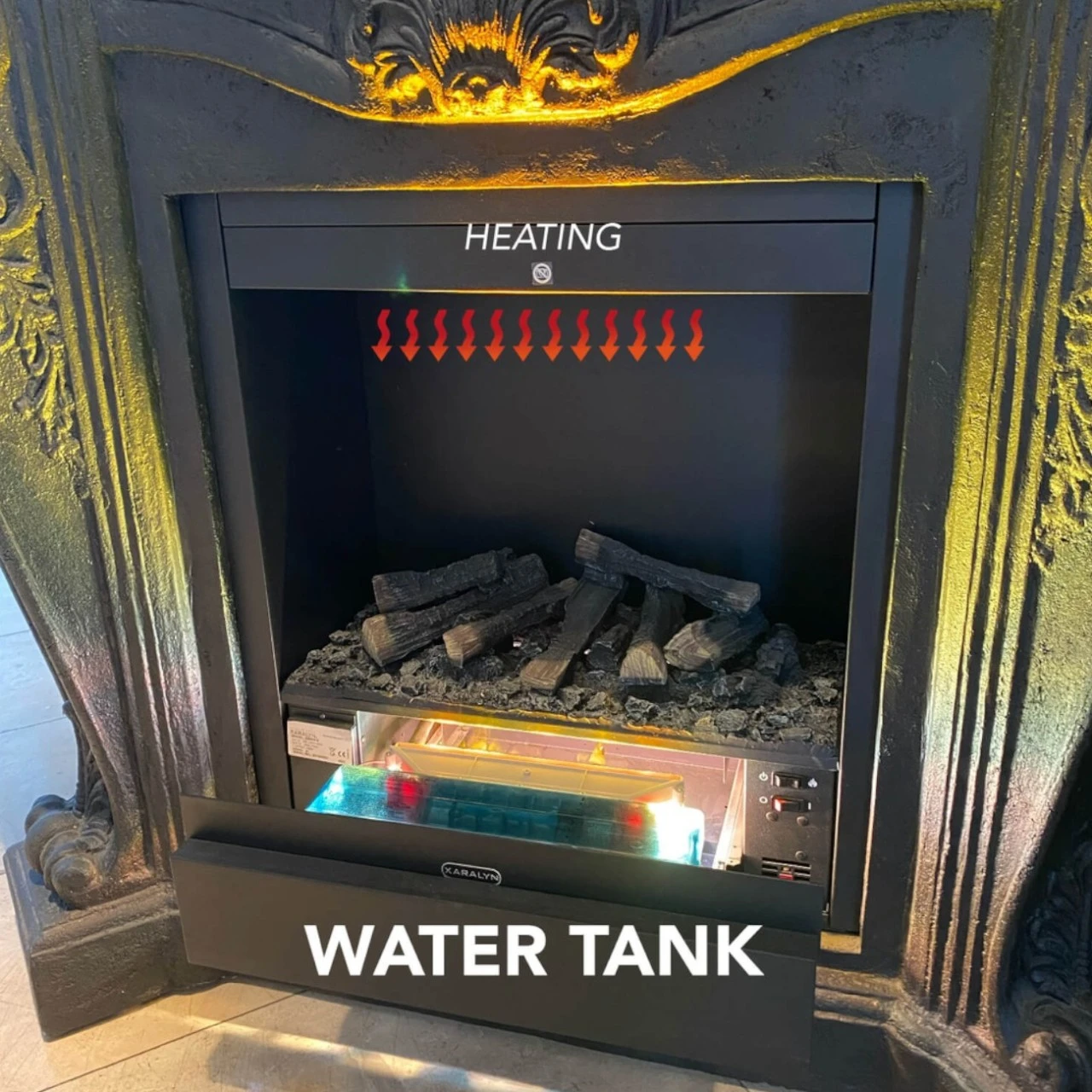 Einbaukasten Albany Opti-Myst Wasserdampf Kamin 3 Einbaukasten Albany Opti-Myst Wasserdampf Kamin – Bild 2