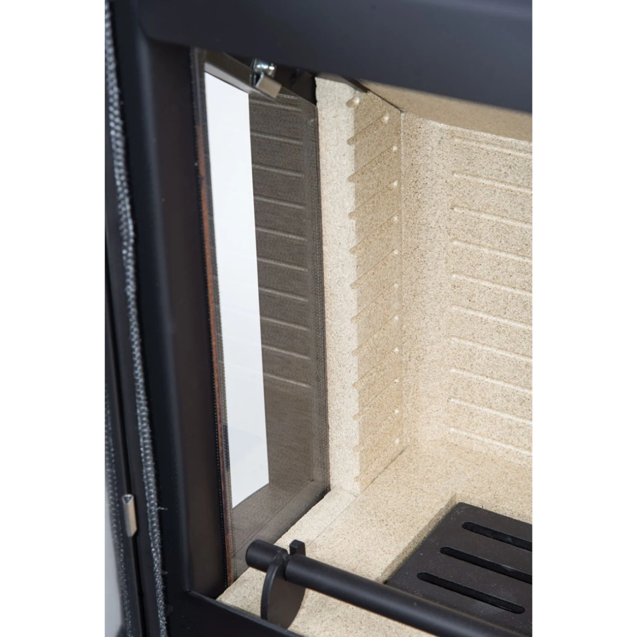 Wikantica Panorama Kaminofen Schwarz 8kW 12 Wikantica Panorama Kaminofen Schwarz 8kW – Bild 10