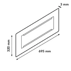 Einbauprofil L Bioethanolbrenner 5820LS 24 Einbauprofil L Bioethanolbrenner 5820LS -Derofenfuchs Verkäufe xaralyn einbau ethanolbrenner 5820LB masse 1280x1280 1