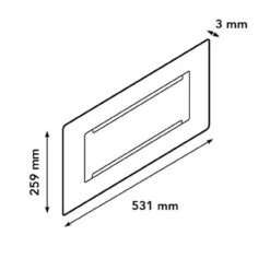 Keramischer Ethanolbrenner Mit Einbauprofil S 4114LB -Derofenfuchs Verkäufe xaralyn einbau thanolbrenner 4114LS masse 1280x1280 1