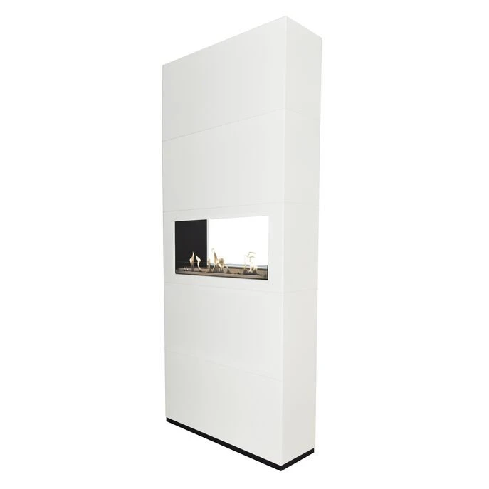 Ambiance Tunnel Bioethanol Kamin Weiß Mit Keramik Brenner 4 Ambiance Tunnel Bioethanol Kamin Weiß Mit Keramik Brenner – Bild 2