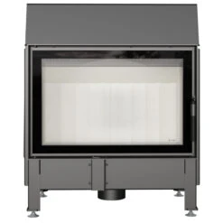 Zibi 12 Deco Kamineinsatz 11kW Rahmenlose Panorama Scheibe