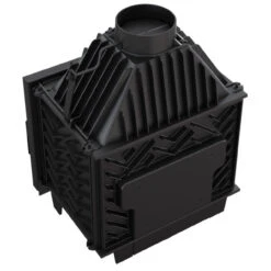 Zuzia Eco Deco Gusseisen-Kamineinsatz 12kW 16 Zuzia Eco Deco Gusseisen-Kamineinsatz 12kW -Derofenfuchs Verkäufe zuzia eco deco hinten 1280x1280