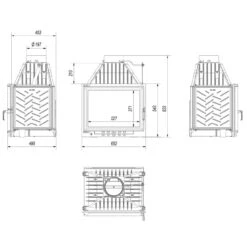 Zuzia Eco Gusseisen-Kamineinsatz 12kW -Derofenfuchs Verkäufe zuzia eco masseR2WVYIilD1aCK 1280x1280