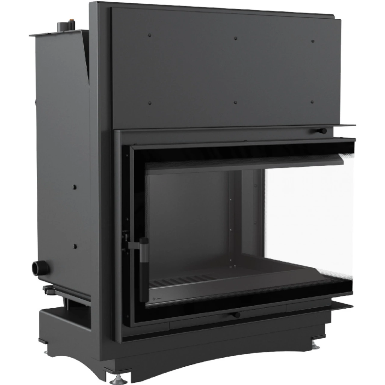 Zuzia Eco Aqua 12kW Deco Wasser Eckkamineinsatz Rechts Verglast 3 Zuzia Eco Aqua 12kW Deco Wasser Eckkamineinsatz Rechts Verglast